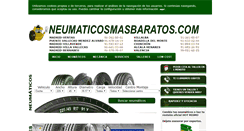Desktop Screenshot of neumaticosmasbaratos.com